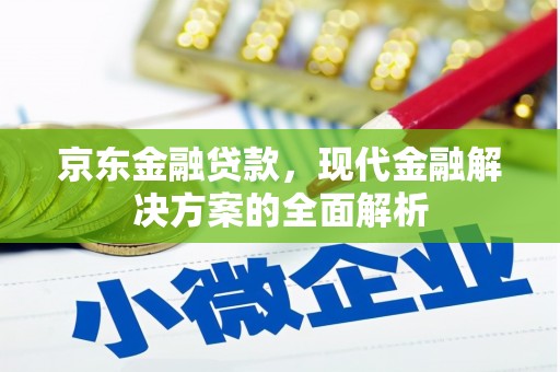 洛阳京东金融贷款，现代金融解决方案的全面解析