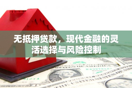 洛阳无抵押贷款，现代金融的灵活选择与风险控制