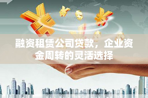 洛阳融资租赁公司贷款，企业资金周转的灵活选择