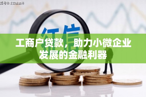 洛阳工商户贷款，助力小微企业发展的金融利器