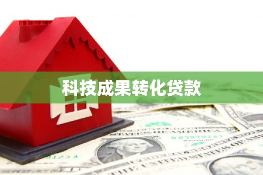 洛阳科技成果转化贷款