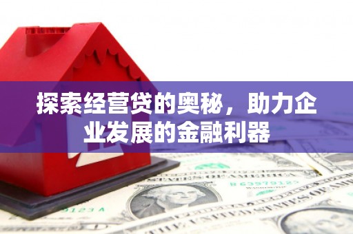 洛阳探索经营贷的奥秘，助力企业发展的金融利器