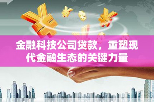 洛阳金融科技公司贷款，重塑现代金融生态的关键力量