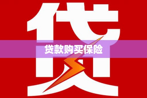 洛阳贷款购买保险
