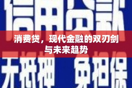 洛阳消费贷，现代金融的双刃剑与未来趋势